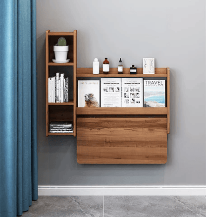 Meuble Pliables avec étagères (Blanc)