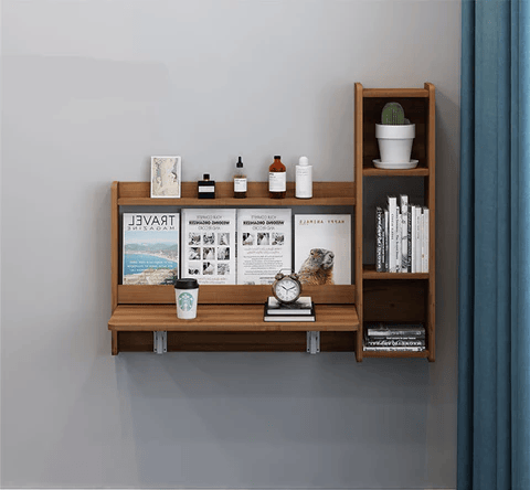 Meuble Pliables avec étagères (Blanc)