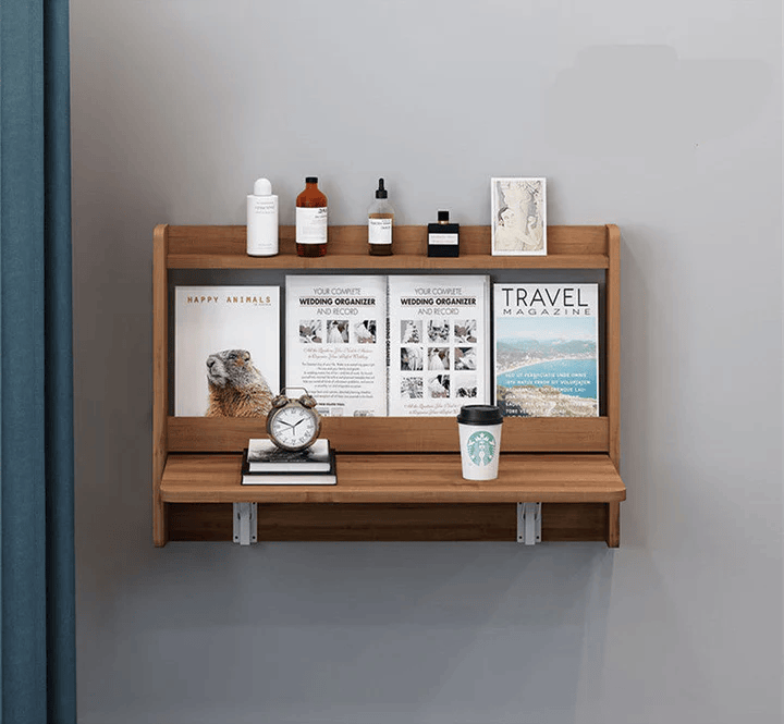Meuble Pliables avec étagères (Blanc)