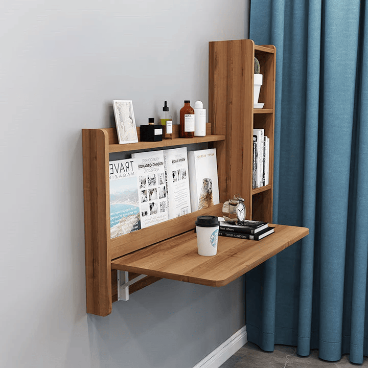 Meuble Pliables avec étagères (Blanc)