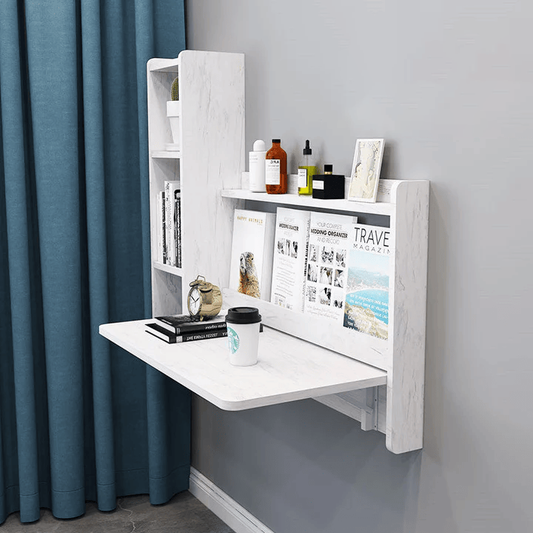Meuble Pliables avec étagères (Blanc)